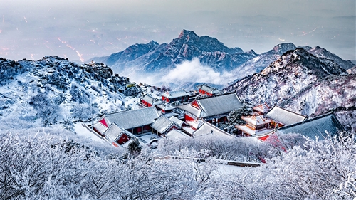 泰山雪韵